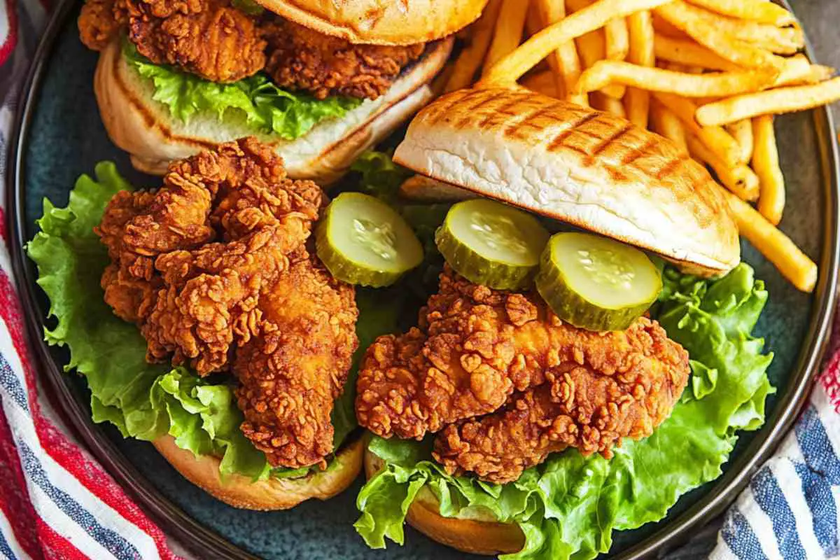 Chick-fil-a style chicken sandwich is a must-try