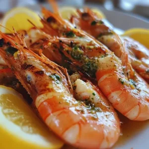 Zesty Grilled Shrimp with Chimichurri Sauce