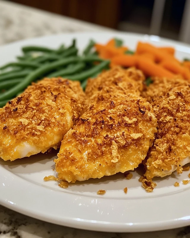 Crispy Cheddar Chicken