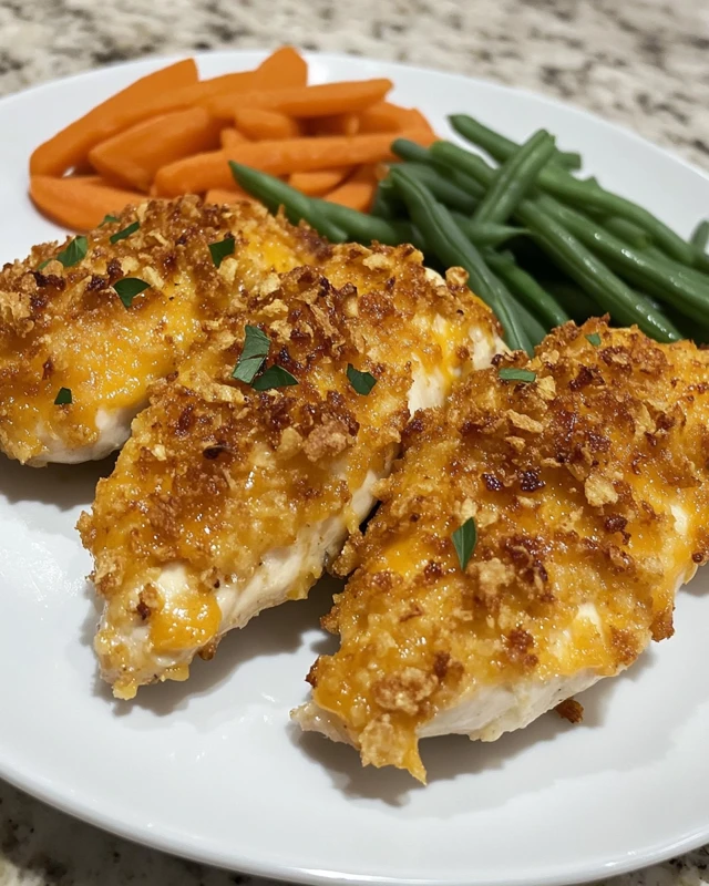 Crispy Cheddar Chicken