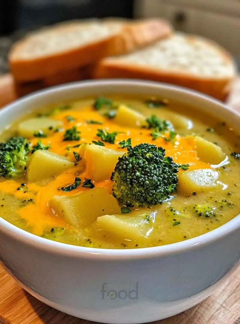 Broccoli Potato Cheese Soup