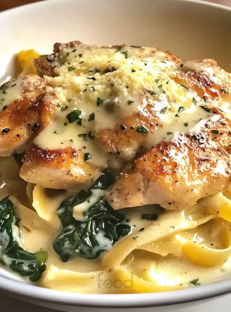 Chicken with Spinach