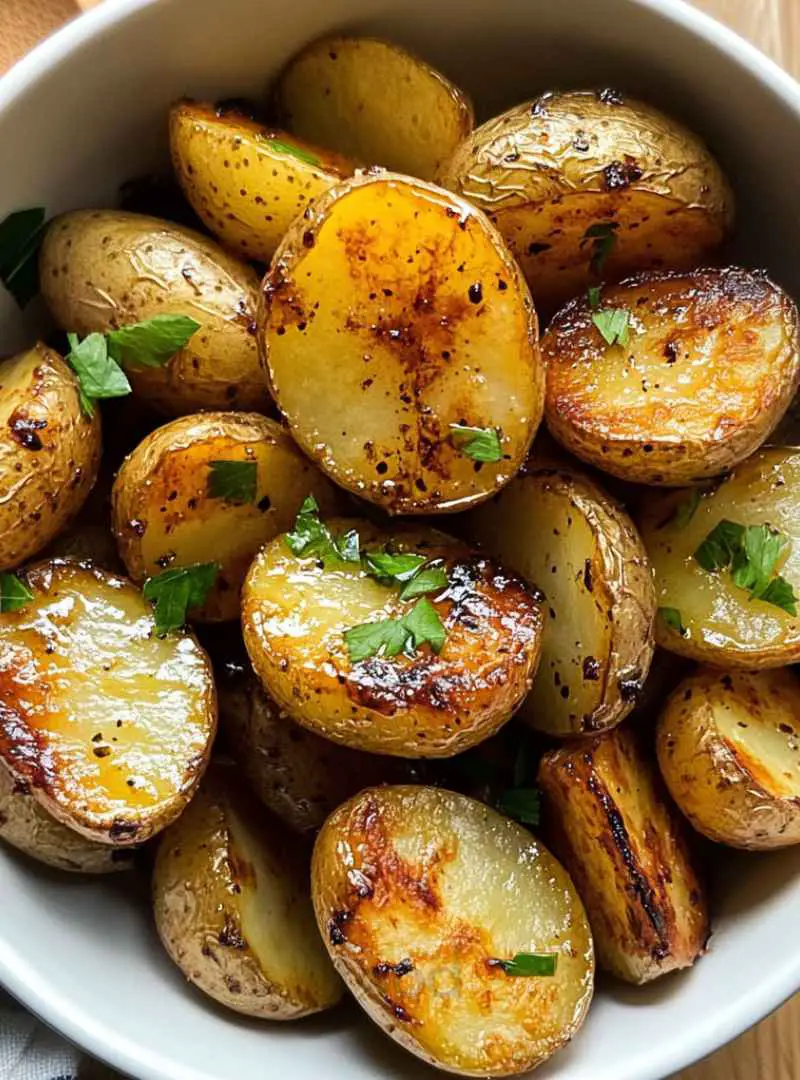 Honey Mustard Roasted Potatoes