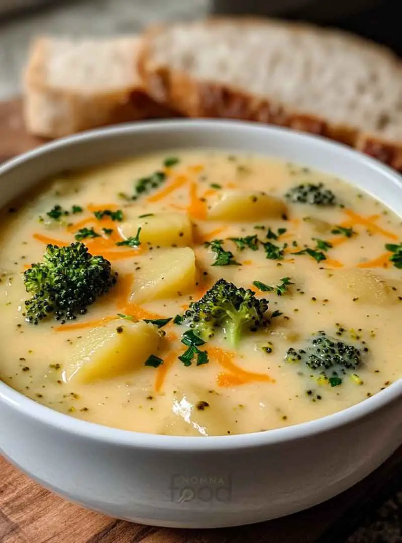 Broccoli Potato Cheese Soup