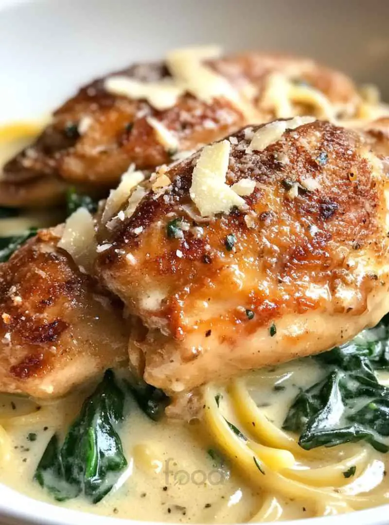 Chicken with Spinach