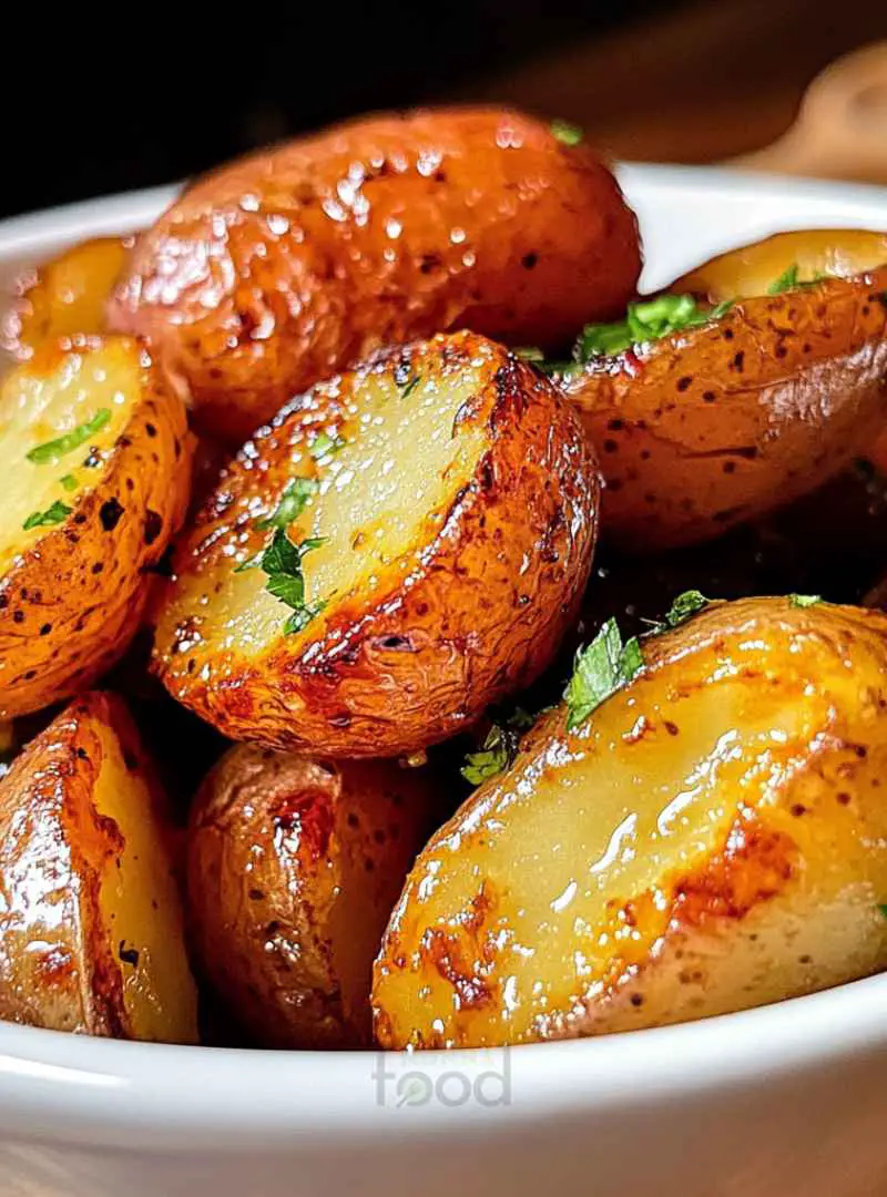 Honey Mustard Roasted Potatoes