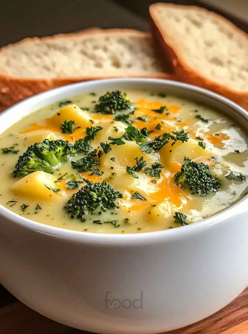 Broccoli Potato Cheese Soup