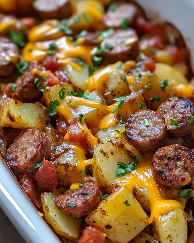 Crockpot Sausage Casserole