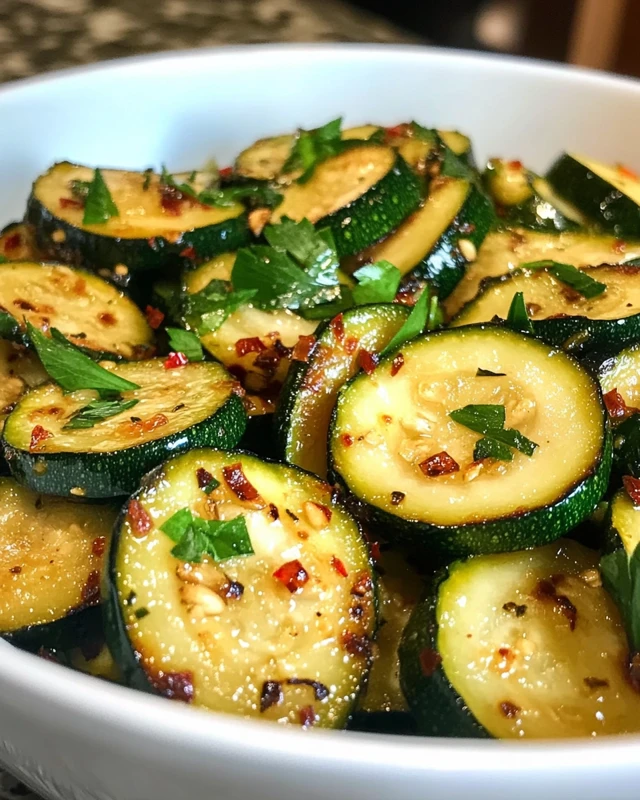 Sautéed Zucchini