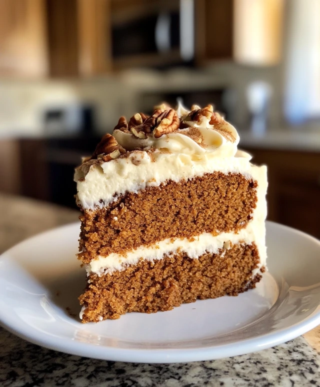 Pumpkin Spice Cake with Cream Cheese Icing