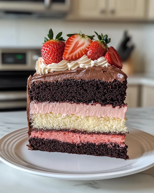 Neapolitan Cake