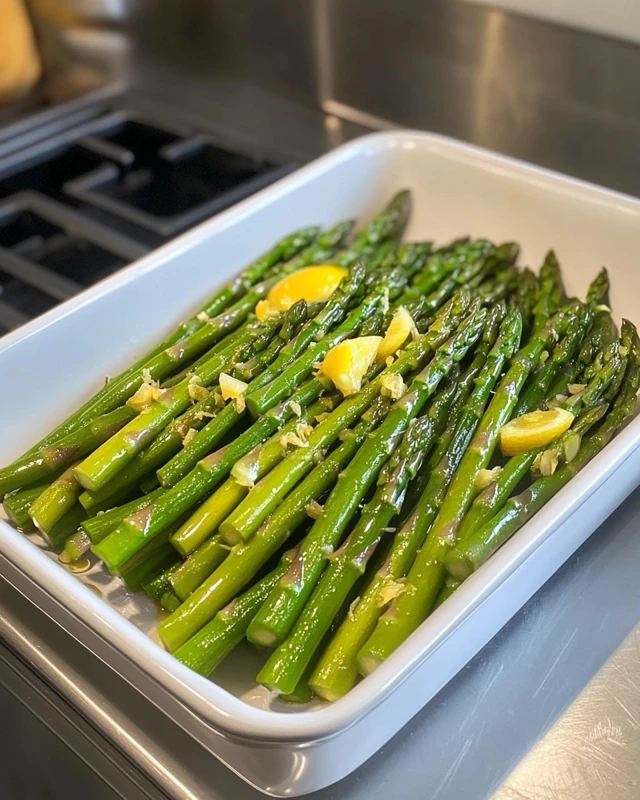 Sautéed Garlic Asparagus