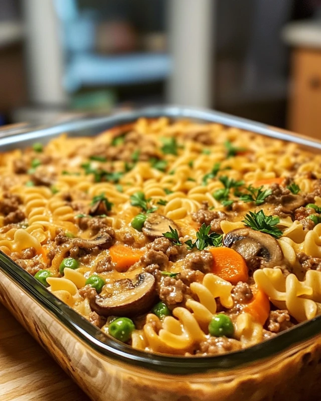 4-Ingredient Hamburger Casserole