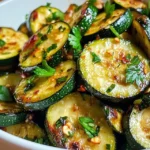 Saut&eacute;ed Zucchini