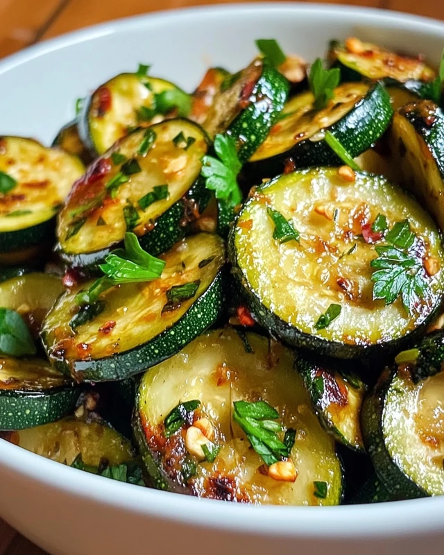 Sautéed Zucchini