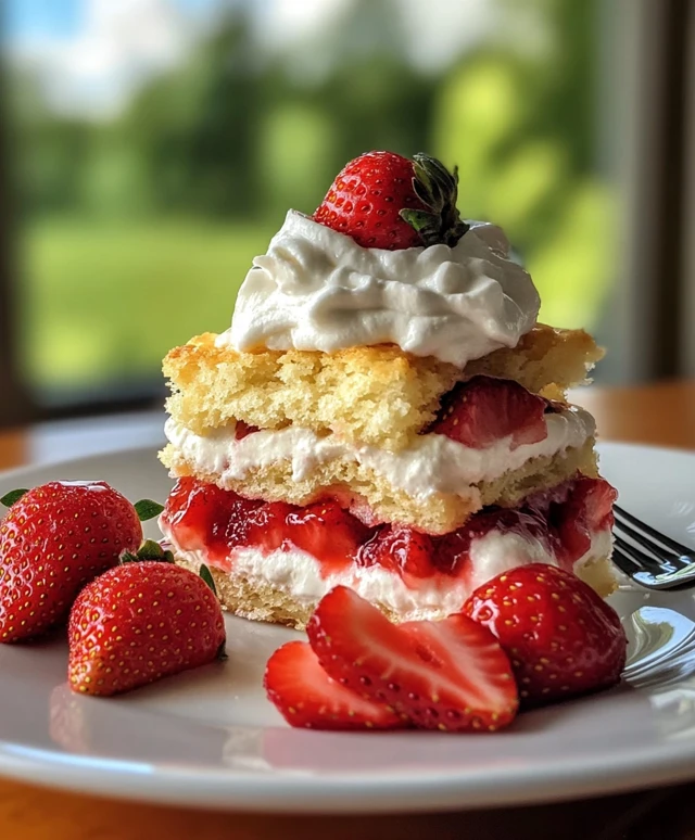 Easy Strawberry Shortcake