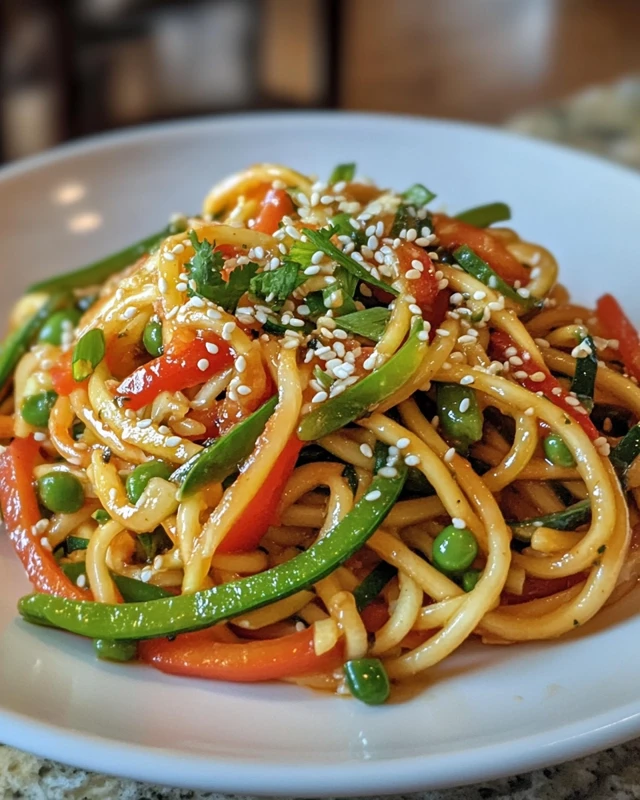 Zucchini Noodle Stir-Fry Recipe