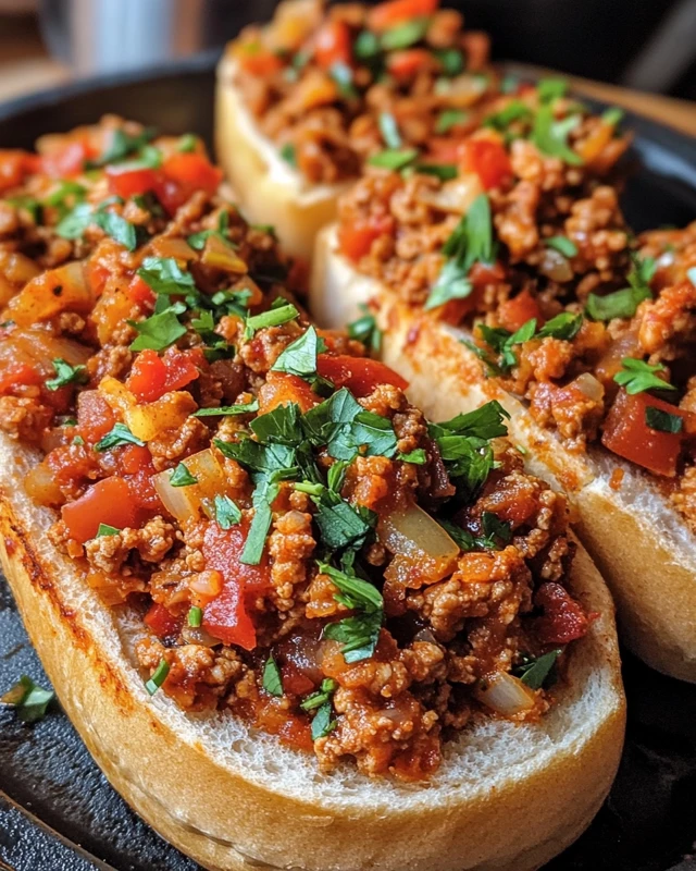 Cajun Chicken Sloppy Joes