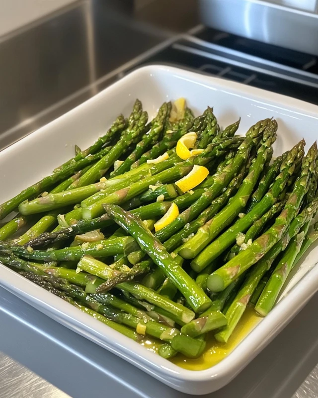 Sautéed Garlic Asparagus