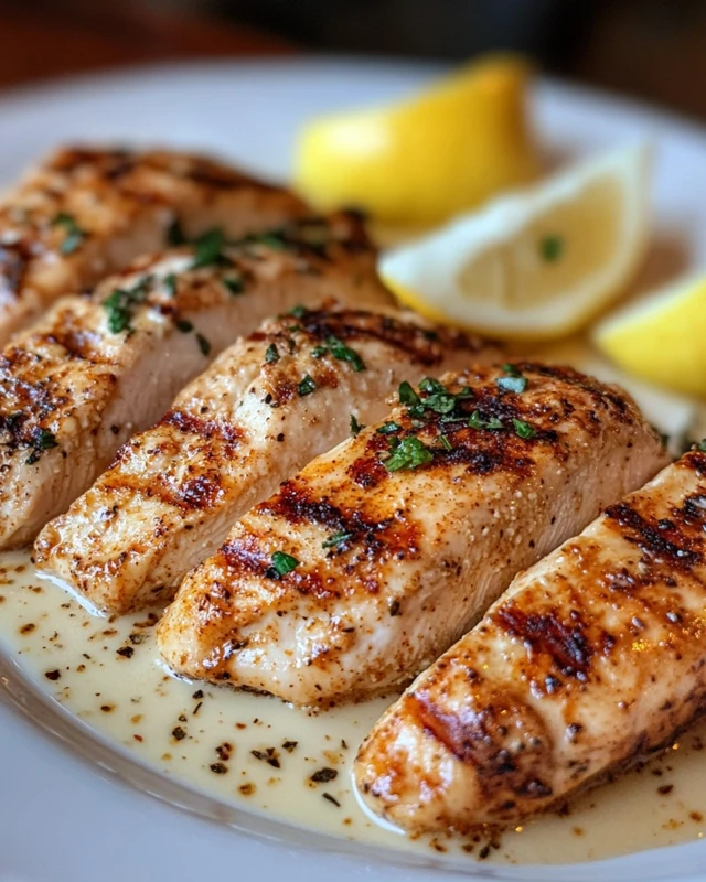 Cajun Grilled Chicken with Alabama White Sauce