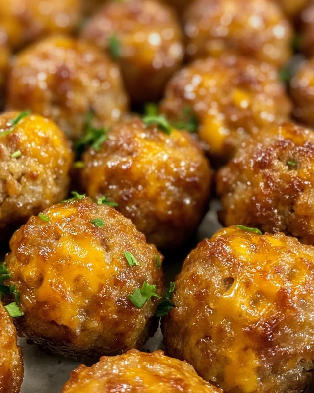 Bisquick Sausage Balls