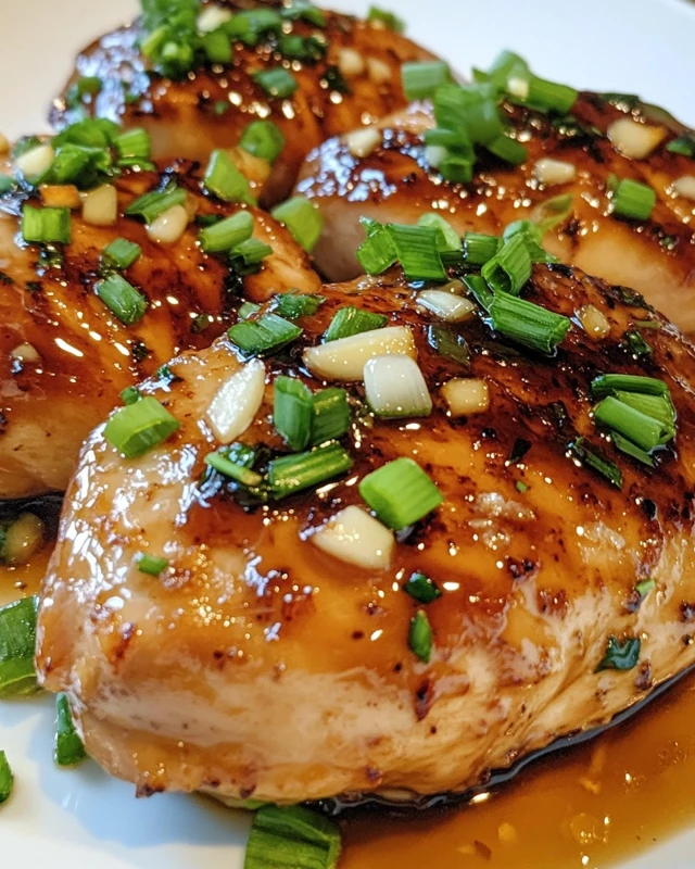 Honey Garlic Chicken Breasts