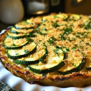 Zucchini Gratin