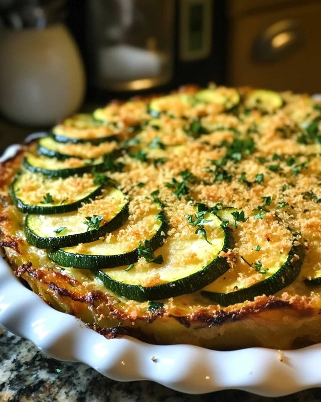 Zucchini Gratin