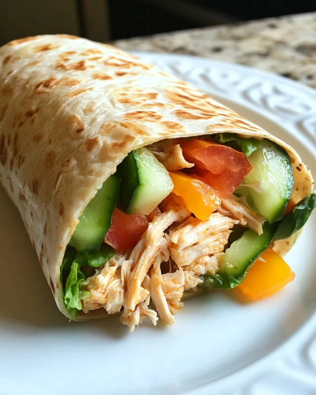 Chicken Wrap Delight