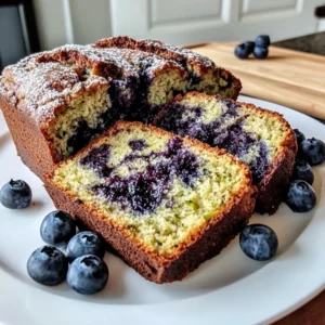 Blueberry Zucchini Bread Recipe