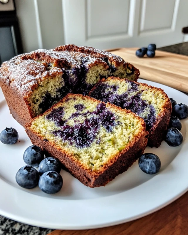 Blueberry Zucchini Bread Recipe