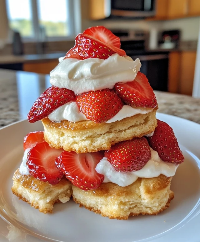 Fresh Strawberry Shortcake