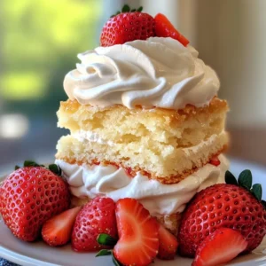 Easy Strawberry Shortcake