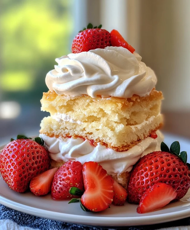 Easy Strawberry Shortcake