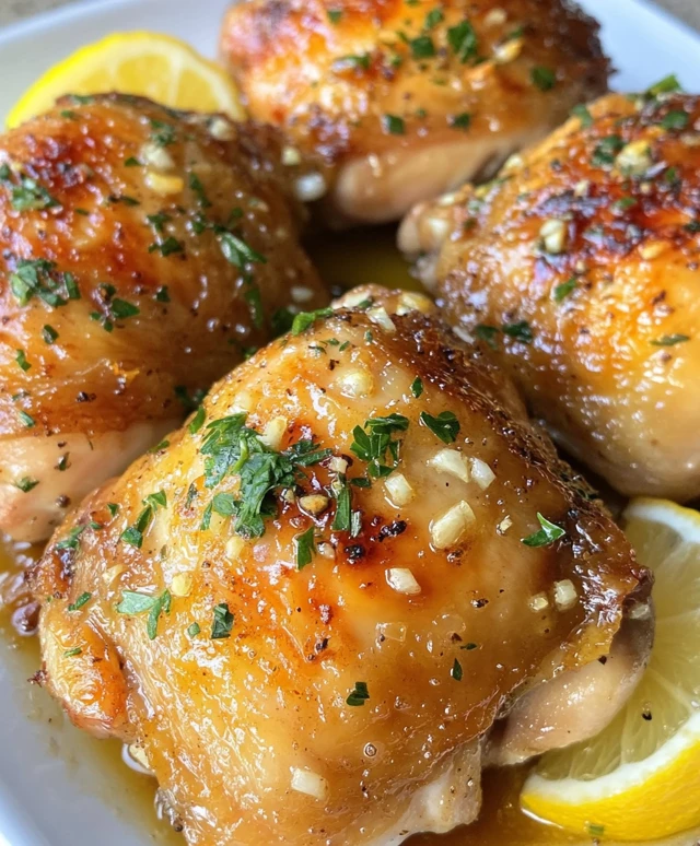 Roasted Chicken Thighs with Crispy Skin