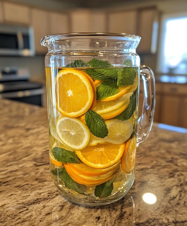 Water Infusion with Orange