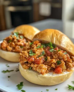 Cajun Chicken Sloppy Joes