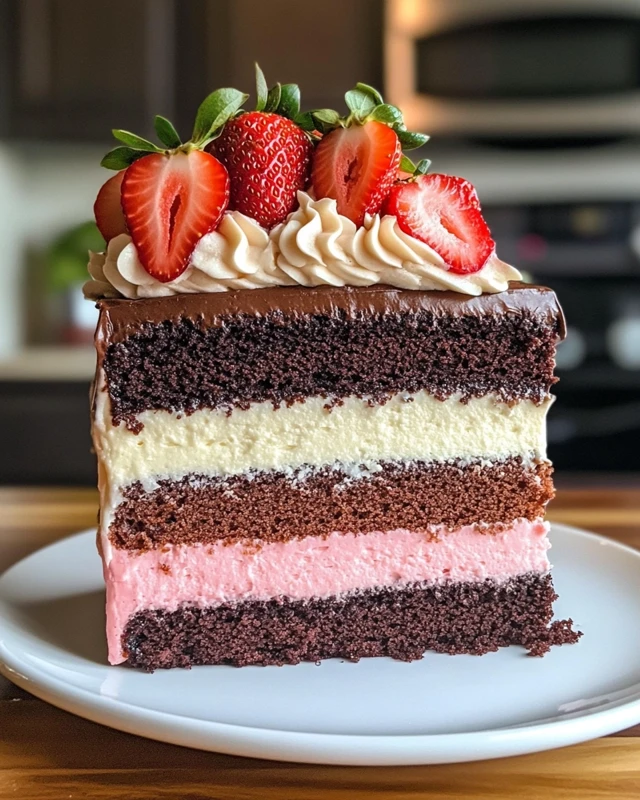 Neapolitan Cake