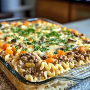 4-Ingredient Hamburger Casserole