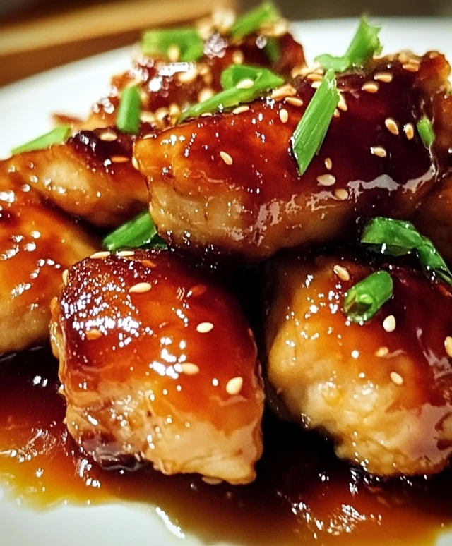 Honey Garlic Chicken