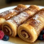 Cinnamon Roll French Toast Roll-Ups