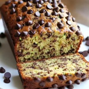 Chocolate Chip Zucchini Bread