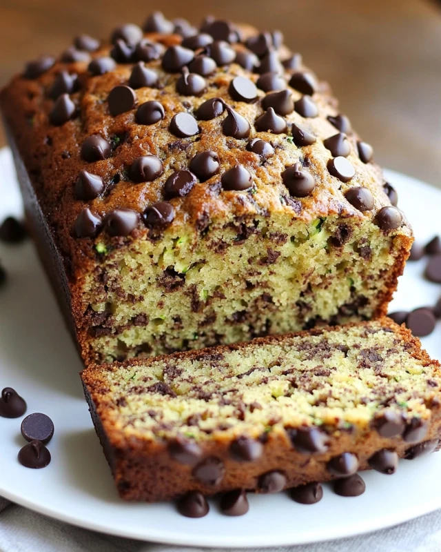 Chocolate Chip Zucchini Bread