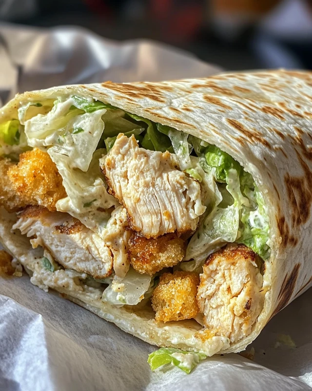 Chicken Caesar Wrap