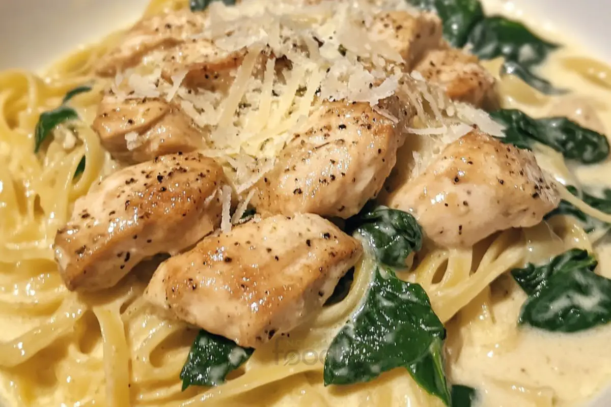 Chicken with Spinach