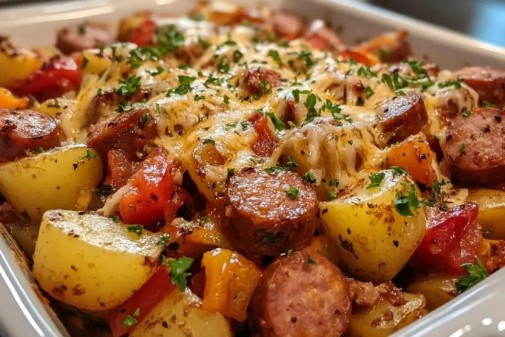 Crockpot Sausage Casserole