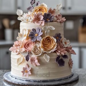 Royal Icing Flowers & Fondant Cake Decorations