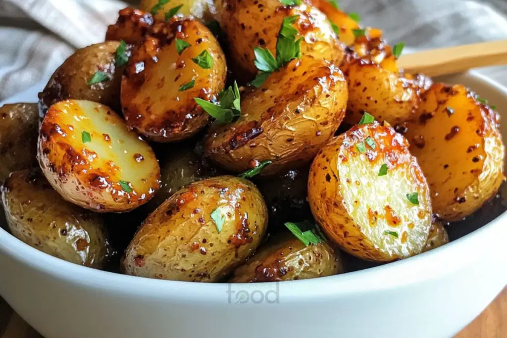 Honey Mustard Roasted Potatoes