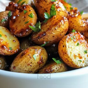 Honey Mustard Roasted Potatoes