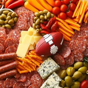 Super Bowl Charcuterie Board